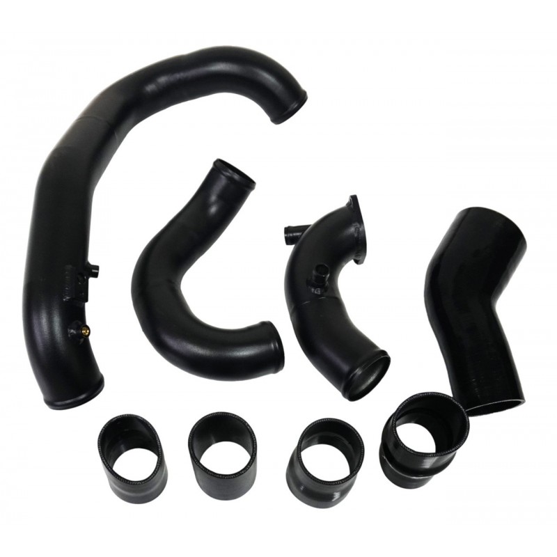 Audi S4 S5 B9 F5 3.0 TFSI Charge Pipe Kit Aluminium-Charge Pipes /Druckrohre-www.international-speed-parts.de