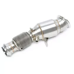 BMW 520i 528i F10 F11 F07 Downpipe – Stainless Steel Catless