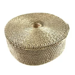 Hitzeschutzband 15 Meter Titanium 1400 Grad | Pak. à 15. Lfdm