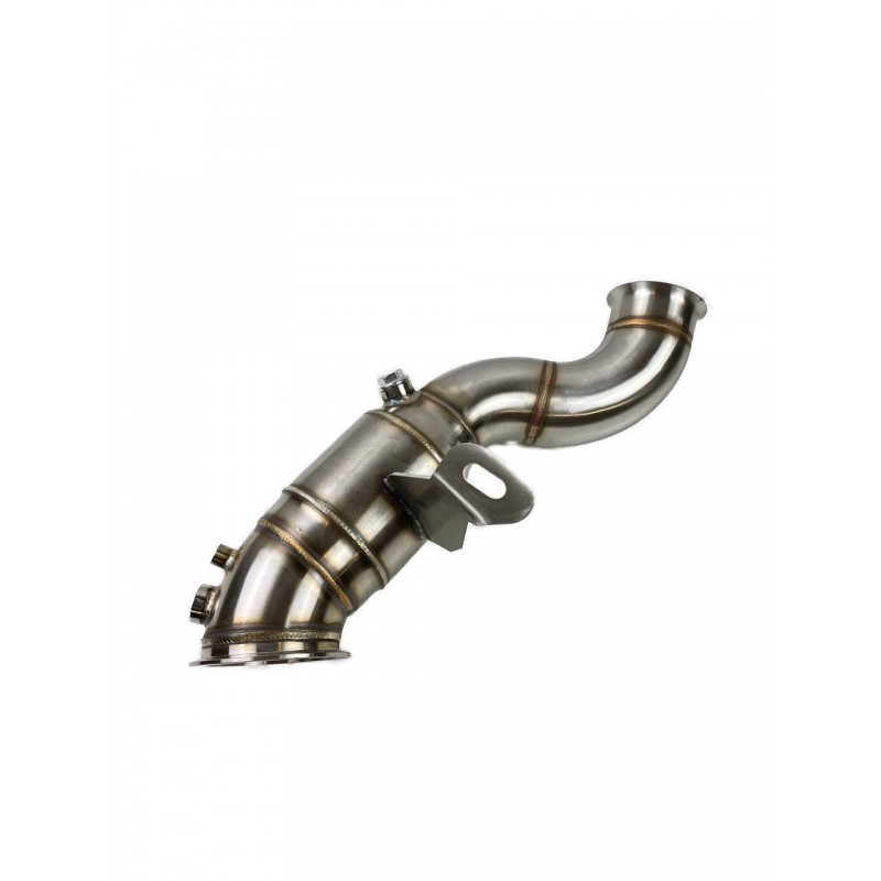 Mercedes Benz C-​Klasse Downpipe W205, E-​Klasse W212+W213, GLK-​Klasse X204 M274 Motoren-Downpipes-www.international-speed-parts.de