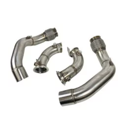 BMW M5 F90 S63M Catless 76mm 3" Downpipe Set V2A